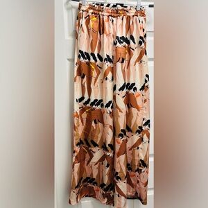 Colorful Abstract Print Scarf